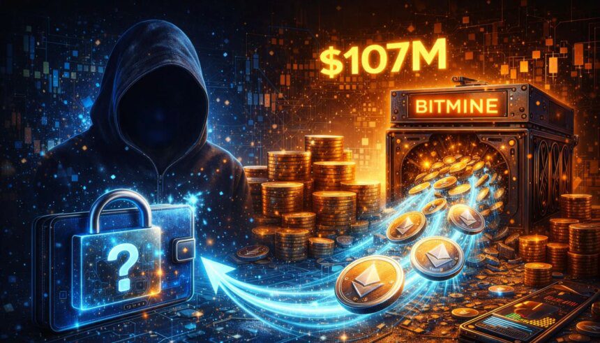 Dompet Misterius Borong Ethereum Senilai $107 Juta – Pola Pembelian Mengarah ke Bitmine