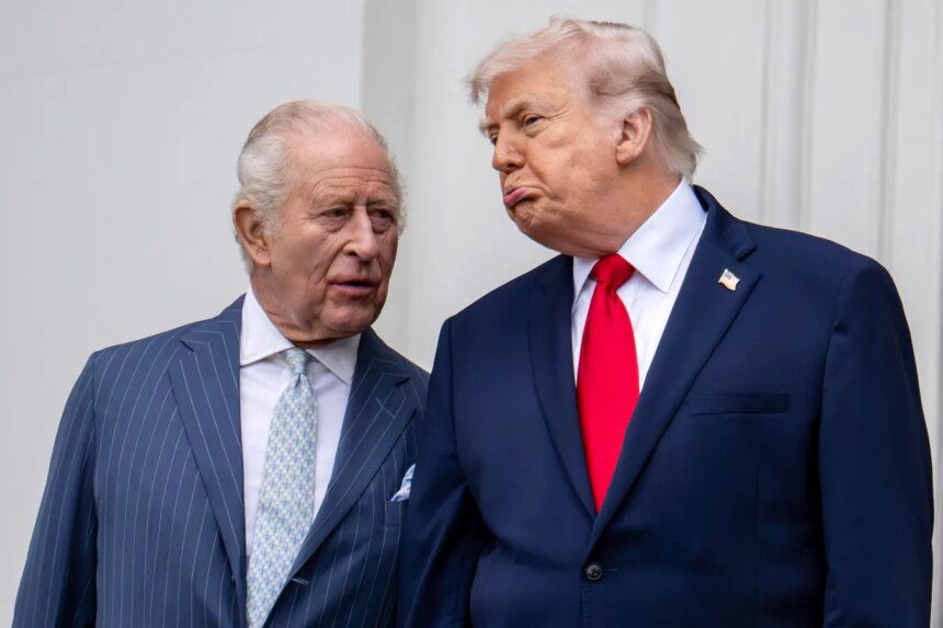 Gedung Putih Sebut Trump Sebagai "Raja" dalam Foto Bareng Raja Charles