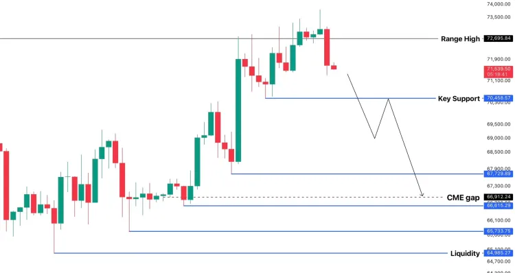 Bitcoin Harus Pertahankan Level Ini Jika Tak Mau Harganya Terjun ke $65.000 Lagi!