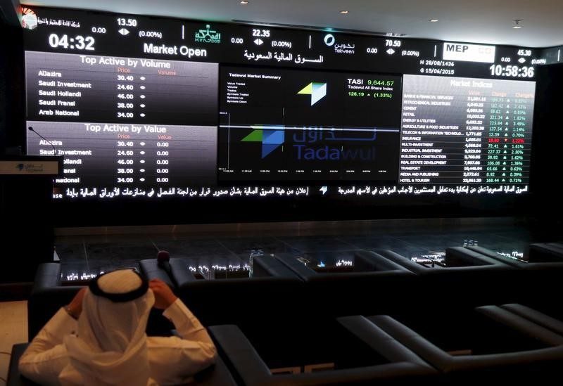 Saham Arab Saudi Melonjak di Akhir Perdagangan; Indeks Tadawul All Share Naik 0,03%