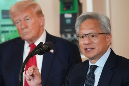 Jensen Huang, CEO Nvidia, Tidak Ikut Tur China Presiden Trump