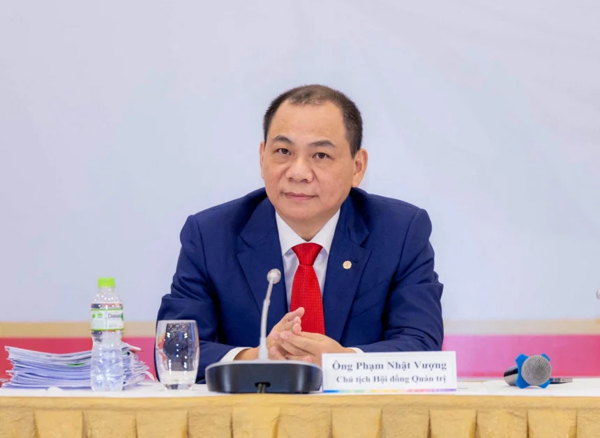 Konglomerat Terkaya Vietnam Borong Miliaran untuk Kendaraan Listrik di Tengah Lonjakan Saham 1.000%