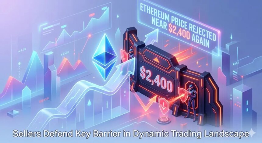 Ethereum Kembali Ditolak Dekat $2,400, Penjual Pertahankan Level Krusial