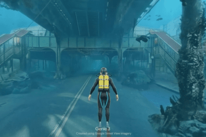 Model dunia Genie dari Google kini bisa mensimulasikan jalan nyata dengan fitur Street View.