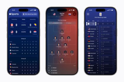 Apple Sports Hadirkan Pengalaman Piala Dunia Lebih Interaktif dengan Formasi Pemain Langsung