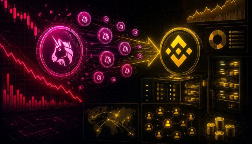 Uniswap Tertegun, Binance Serap Jutaan Token – Pergerakan Trader Terpantau!