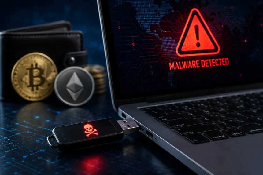 Microsoft Ungkap Ancaman Malware USB Baru yang Mengincar Investor Kripto