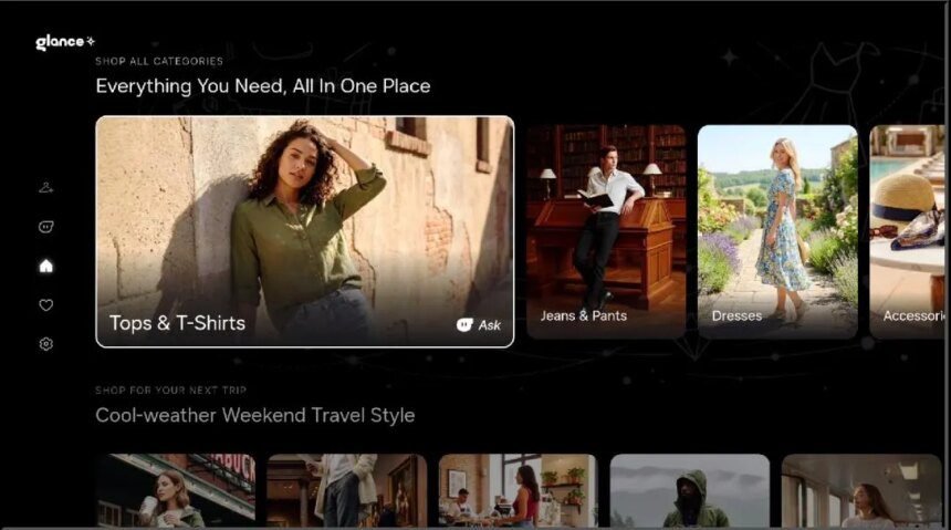 Glance dan Samsung Kolaborasi Ciptakan Belanja Pintar Berbasis AI di TV