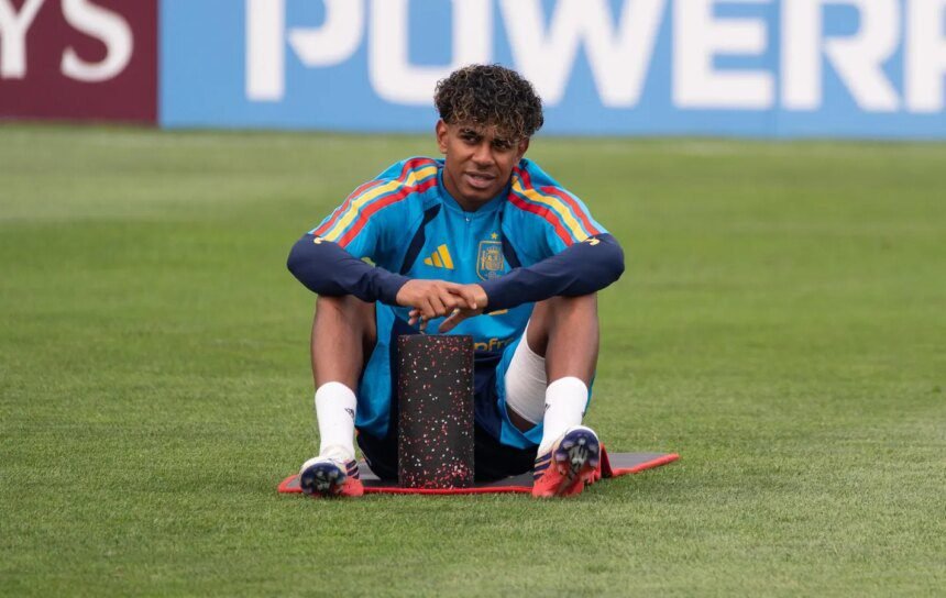 Lamine Yamal Absen Latihan Timnas Spanyol, Ragu Cedera Mengancam Kariernya