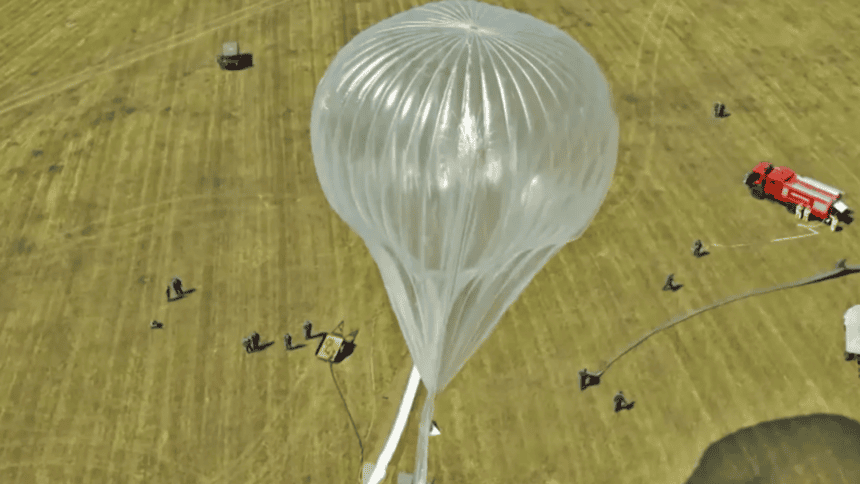 Tentara AS Uji Coba Balon Raksasa yang Lepaskan Drone Surya untuk Misi Jangka Panjang di Medan Perang yang Diperebutkan