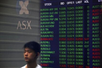 Saham Australia Menguat di Penutupan Perdagangan, S&P/ASX 200 Naik 0,33%