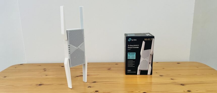 TP-Link BE10000 Wi-Fi 7 Range Extender (RE653BE): Mempercepat Koneksi Wi-Fi 7 untuk Pengguna dengan Kebutuhan Tinggi