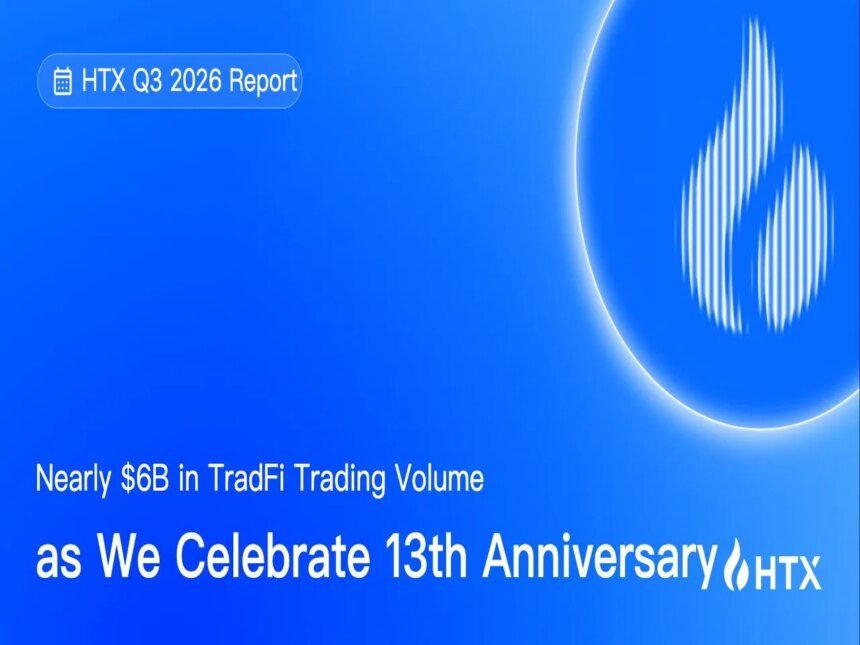 Volume Perdagangan TradFi Mencapai Hampir $6 Miliar Saat Rayakan Ulang Tahun Ke-13